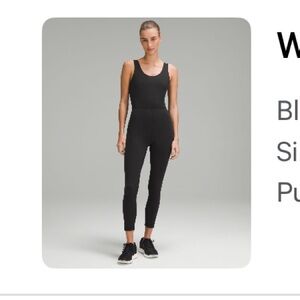Lululemon Wunder Train Bodysuit 25"